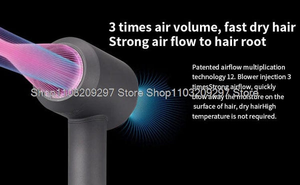 Planet Gates Red 1 Parts 3.3m / EU Super Hair Dryer Leafless Hair dryer Personal Hair Care Styling Negative Ion Tool Constant Anion Electric Hair Dryers
