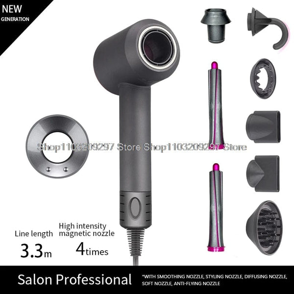 Planet Gates Red 1 Parts 3.3m / EU Super Hair Dryer Leafless Hair dryer Personal Hair Care Styling Negative Ion Tool Constant Anion Electric Hair Dryers