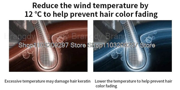 Planet Gates Red 1 Parts 3.3m / EU Super Hair Dryer Leafless Hair dryer Personal Hair Care Styling Negative Ion Tool Constant Anion Electric Hair Dryers