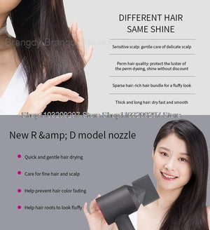 Planet Gates Red 1 Parts 3.3m / EU Super Hair Dryer Leafless Hair dryer Personal Hair Care Styling Negative Ion Tool Constant Anion Electric Hair Dryers