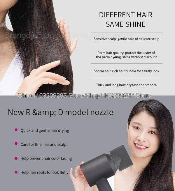 Planet Gates Red 1 Parts 3.3m / EU Super Hair Dryer Leafless Hair dryer Personal Hair Care Styling Negative Ion Tool Constant Anion Electric Hair Dryers