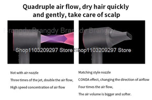 Planet Gates Red 1 Parts 3.3m / EU Super Hair Dryer Leafless Hair dryer Personal Hair Care Styling Negative Ion Tool Constant Anion Electric Hair Dryers