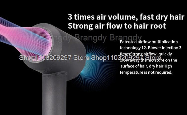 Planet Gates Red 1 Parts 3.3m / EU Super Hair Dryer Leafless Hair dryer Personal Hair Care Styling Negative Ion Tool Constant Anion Electric Hair Dryers