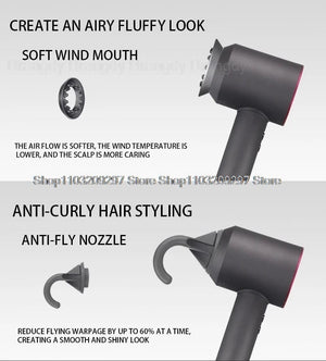 Planet Gates Red 1 Parts 3.3m / EU Super Hair Dryer Leafless Hair dryer Personal Hair Care Styling Negative Ion Tool Constant Anion Electric Hair Dryers