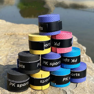 Planet Gates RED 10PCS 10pcs Tennis Grip Head Overgrip Anti Slip Tennis Racket Grips Padel Accessory Shock Tennis Badminton Squash Training Sweatband