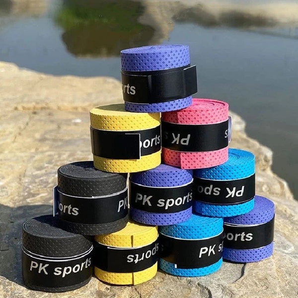 Planet Gates RED 10PCS 10pcs Tennis Grip Head Overgrip Anti Slip Tennis Racket Grips Padel Accessory Shock Tennis Badminton Squash Training Sweatband