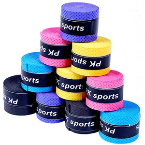 Planet Gates RED 10PCS 10pcs Tennis Grip Head Overgrip Anti Slip Tennis Racket Grips Padel Accessory Shock Tennis Badminton Squash Training Sweatband