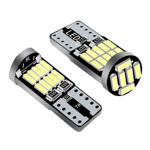 Planet Gates Red 10pcs T10 Led Canbus No Error Car Interior Light T10 26 SMD 4014 Chip Car Interior Dome Reading License Plate Light Signal Lamp