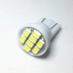 Planet Gates Red 10pcs T10 LED W5W car Boot light parking light 8SMD 1210 LED W5W Motorcycle lamp 192 168 Wedge Indicator Lamps Door light DC 12V