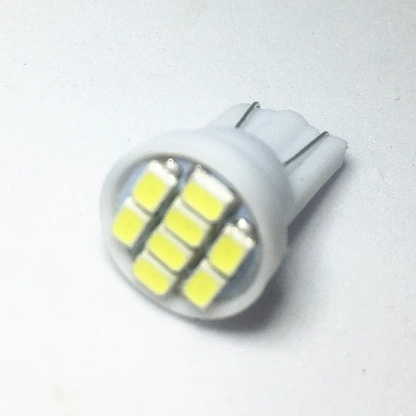 Planet Gates Red 10pcs T10 LED W5W car Boot light parking light 8SMD 1210 LED W5W Motorcycle lamp 192 168 Wedge Indicator Lamps Door light DC 12V