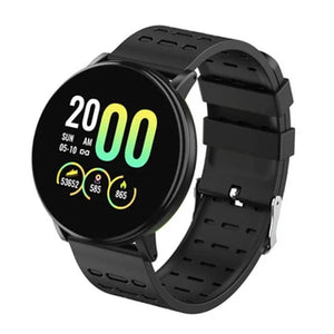 Planet Gates red 119S Smartwatch Bluetooth Smart Watch Men Blood Pressure Women Smart Band Clock Sports Fitness Tracker Watch For Android IOS