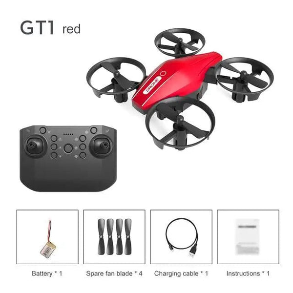 Planet Gates Red 1BA 2.4G Mini RC Stunt Drone LS-GT1 Headless Mode 360° Roll Red Blue Green Professional Quadcopter Pocket Drones Gifts Toys for boys