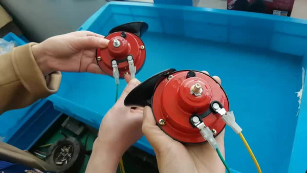 Planet Gates Red 1pc New Type Of Train Speaker Suitable For 12V Power Supply Car Ship Motorcycle Speaker Car Speaker Sound Signal