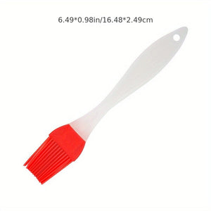 Planet Gates Red 1pc Oil Brush Practical Baking Hair Brush For Pancake Household High Temperature Resistant Non-shedding Grill Brush Kitchen Supplies