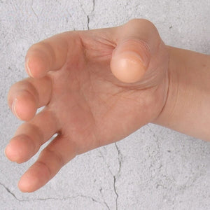 Planet Gates red 2 Pcs/set Magic Thumbs Light Toys for Adult Magic Trick Props Blue Light Led Flashing Fingers Halloween Party Toys for Children