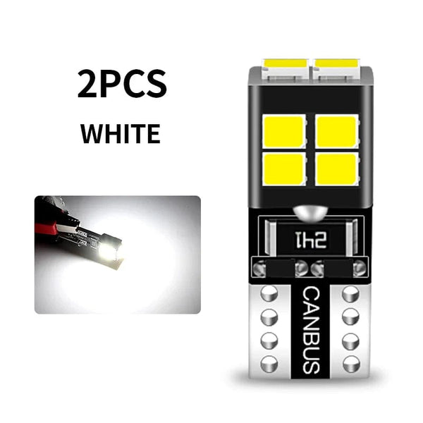 Planet Gates Red 2pcs LED Clearance Light Parking Bulb Lamp W5W T10 194 5W5 Canbus For Citroen Berlingo C1 C2 C3 Picasso C5 C6 C8 C4 Aircross DS3