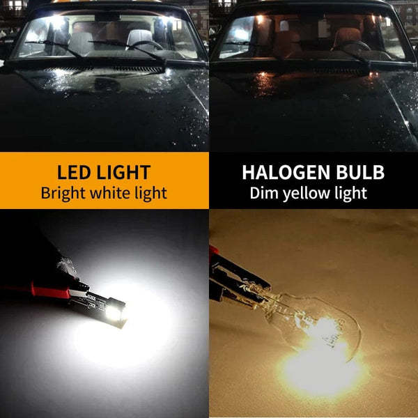 Planet Gates Red 2pcs LED Clearance Light Parking Bulb Lamp W5W T10 194 5W5 Canbus For Citroen Berlingo C1 C2 C3 Picasso C5 C6 C8 C4 Aircross DS3
