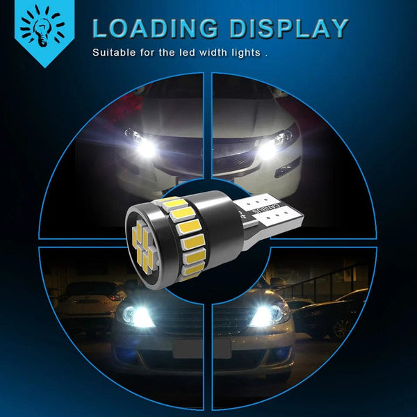 Planet Gates Red 2pcs T10 W5W LED Canbus Bulbs 194 168 Led Parking Position Lights Interior Lights For VW Polo Passat b5 b6 CC Golf 4 5 6 7 Jetta