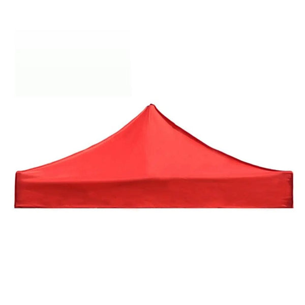 Planet Gates Red / 3*3M / CN 3x3m Tent Canopy Top Roof Replacement Cover Outdoor Camping Waterproof Sun Shelter Sunshade Garden Beach UV Sun Shield