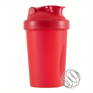 Planet Gates Red / 400ml 1pc, 400ml (13.5oz) Shaker Bottle, BPA Free, Protein Shaker Bottle, Mini Sports Plastic Shaker Bottle, Portable, Outdoor Sports Water Bottle, Drinkware