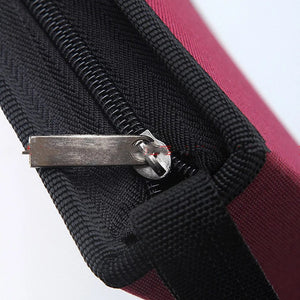 Planet Gates Red 40Pcs CD DVD Games Discs Bags Cases Oxford Handbags High-capacity Storage Bag Package with Zipper Drop Shipping