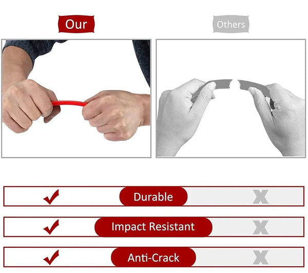 Planet Gates Red 43 Pcs Portable Car Panel Removal Tool Auto Panel Door Audio Trim Removal Kit Clip Pliers Fastener Remover Pry Car Disassembly Tools