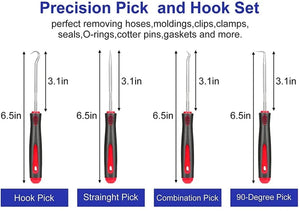 Planet Gates Red 43 Pcs Portable Car Panel Removal Tool Auto Panel Door Audio Trim Removal Kit Clip Pliers Fastener Remover Pry Car Disassembly Tools