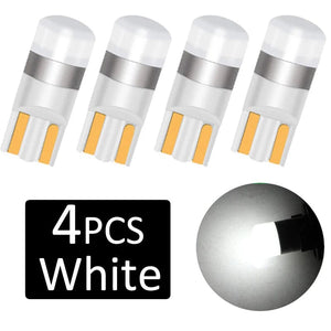 Planet Gates Red 4PCS 4 Pcs Super Bright T10 LED W5W Car dome Light Auto Clearance Reading Lamp 12 Vehicle Door Bulb Accessories White  red blue 6000K