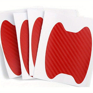 Planet Gates Red 4pcs Car Door Sticker: Protect Your Vehicle From Scratches & Damage With These Resistant Covers!