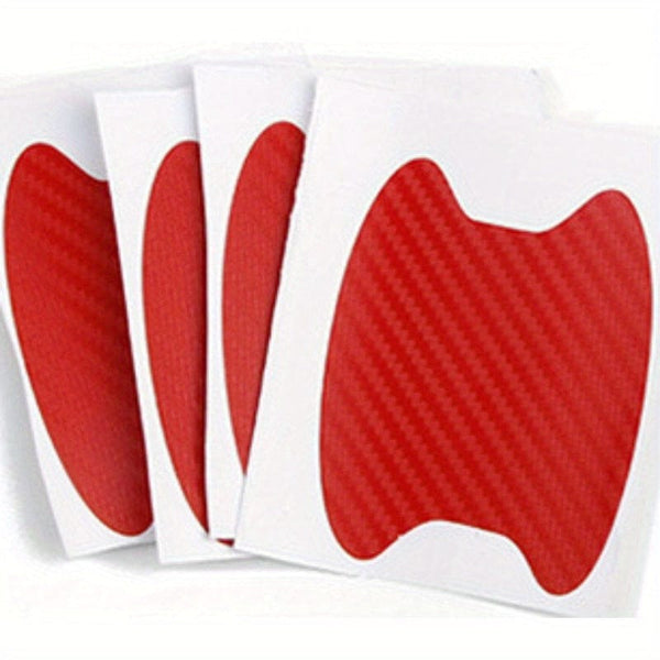 Planet Gates Red 4pcs Car Door Sticker: Protect Your Vehicle From Scratches & Damage With These Resistant Covers!