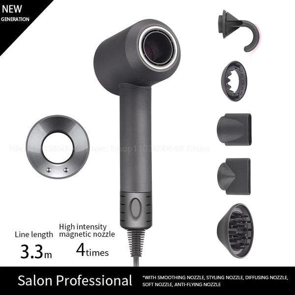 Planet Gates Red 5 Parts 3.3m / AU Professional Super Hair Dryer Personal Hair Care Styling Negative ion Salon Tool Constant Anion Electric Leafless Hair Dryers