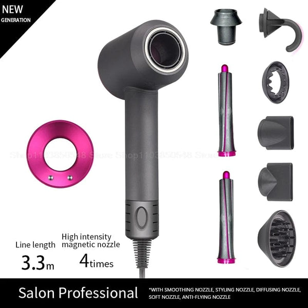 Planet Gates Red 5 Parts 3.3m / AU Professional Super Hair Dryer Personal Hair Care Styling Negative ion Salon Tool Constant Anion Electric Leafless Hair Dryers