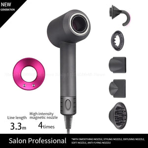 Planet Gates Red 5 Parts 3.3m / AU Professional Super Hair Dryer Personal Hair Care Styling Negative ion Salon Tool Constant Anion Electric Leafless Hair Dryers
