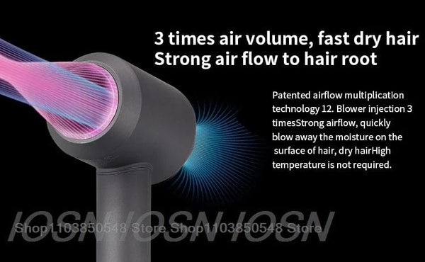 Planet Gates Red 5 Parts 3.3m / AU Professional Super Hair Dryer Personal Hair Care Styling Negative ion Salon Tool Constant Anion Electric Leafless Hair Dryers