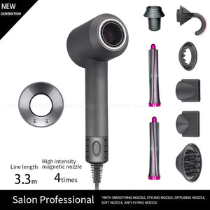 Planet Gates Red 5 Parts 3.3m / AU Super Hair Dryer 220V Leafless Hair dryer Personal Hair Care Styling Negative Ion Tool Constant Anion Electric Hair Dryers