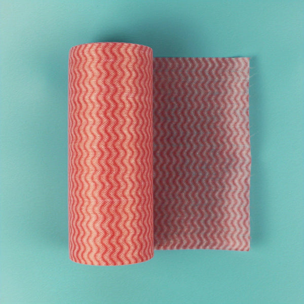 Planet Gates Red / 50pcs 50pcs/roll Thickened Dish Cleaning Wipes - Disposable Cleaning Towels For Kitchen And Bathroom - Convenient And Effective Cleaning Cloths For Tableware And Surfaces