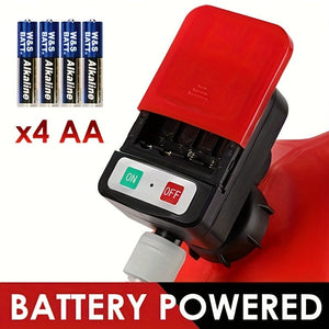 Planet Gates Red Automotive Nozzle Series Battery-powered Fuel Pump Compact Portable