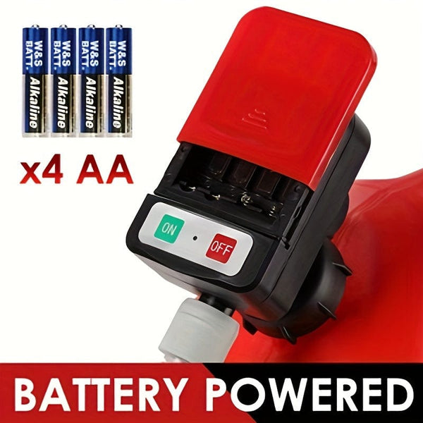 Planet Gates Red Automotive Nozzle Series Battery-powered Fuel Pump Compact Portable