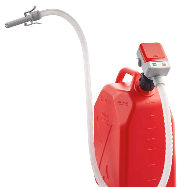 Planet Gates Red Automotive Nozzle Series Battery-powered Fuel Pump Compact Portable