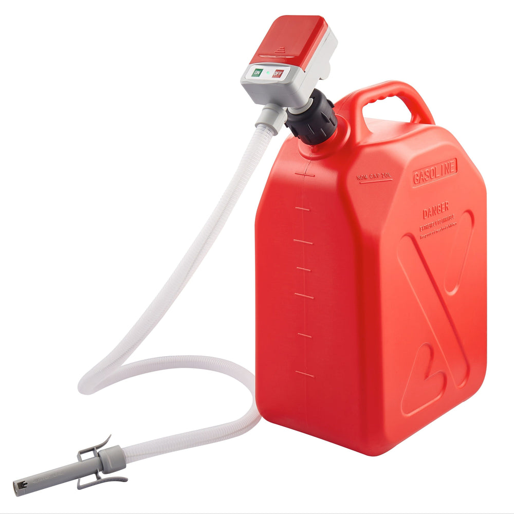 Planet Gates Red Automotive Nozzle Series Battery-powered Fuel Pump Compact Portable