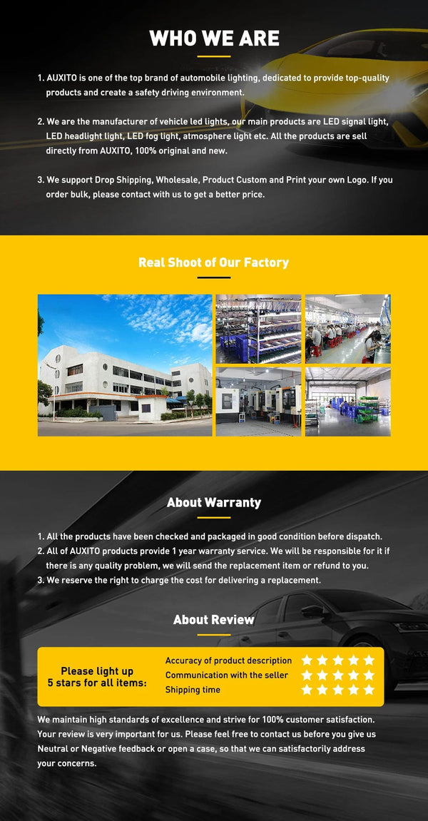 Planet Gates Red AUXITO 2Pcs 360 Degree Lighting Canbus T10 Lamps W5W LED Bulb 196 3030SMD Car Parking Position Side Marker Auto Interior Light