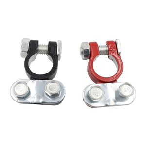 Planet Gates Red+Black 1 Pair Car Boat Truck Battery Terminal Clamp Pile Alloy Head Connector Clip
Positive And Negative Pole Post Heavy-duty Clamp Clip Terminal Pile Head