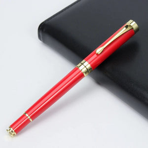 Planet Gates red / black Custom Luxury Ballpoint Writing Pen Korean Stationery Supplies Novel School Teacher Gift Aesthetic Special Funny