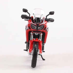 Planet Gates Red Black Maisto 1:18 Honda Africa Twin DCT Motorcycle Race Car Simulation Alloy Car Model