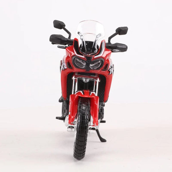 Planet Gates Red Black Maisto 1:18 Honda Africa Twin DCT Motorcycle Race Car Simulation Alloy Car Model