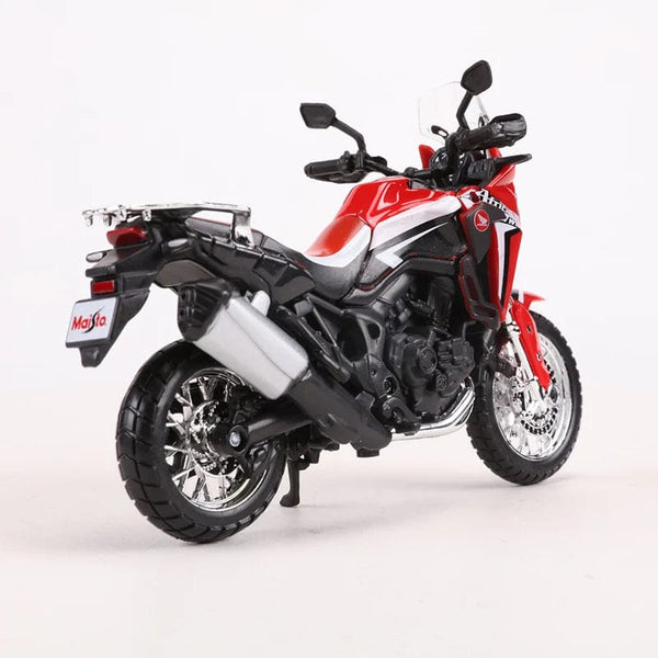 Planet Gates Red Black Maisto 1:18 Honda Africa Twin DCT Motorcycle Race Car Simulation Alloy Car Model