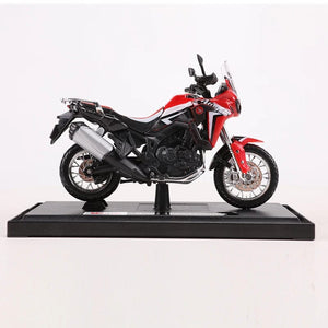 Planet Gates Red Black Maisto 1:18 Honda Africa Twin DCT Motorcycle Race Car Simulation Alloy Car Model