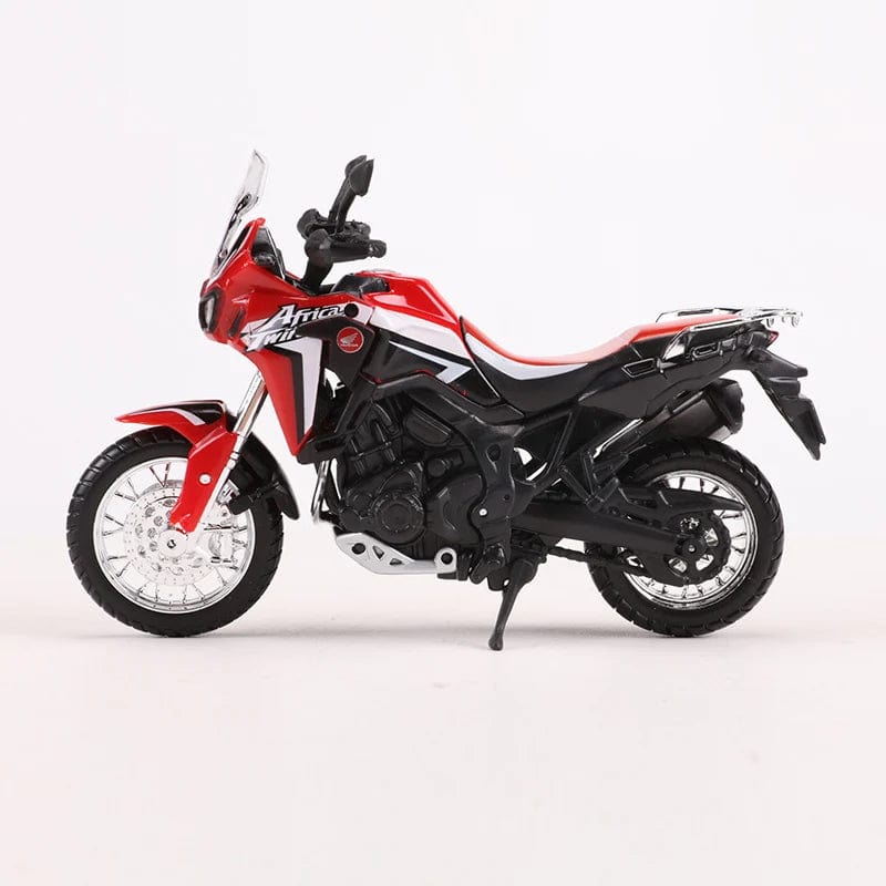 Planet Gates Red Black Maisto 1:18 Honda Africa Twin DCT Motorcycle Race Car Simulation Alloy Car Model