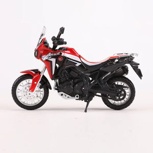 Planet Gates Red Black Maisto 1:18 Honda Africa Twin DCT Motorcycle Race Car Simulation Alloy Car Model