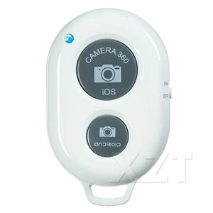 Planet Gates Red Bluetooth Wireless Remote shutter Camera Phone Monopod Selfie Stick Shutter Self-timer Timer Remote Control for IOS Android